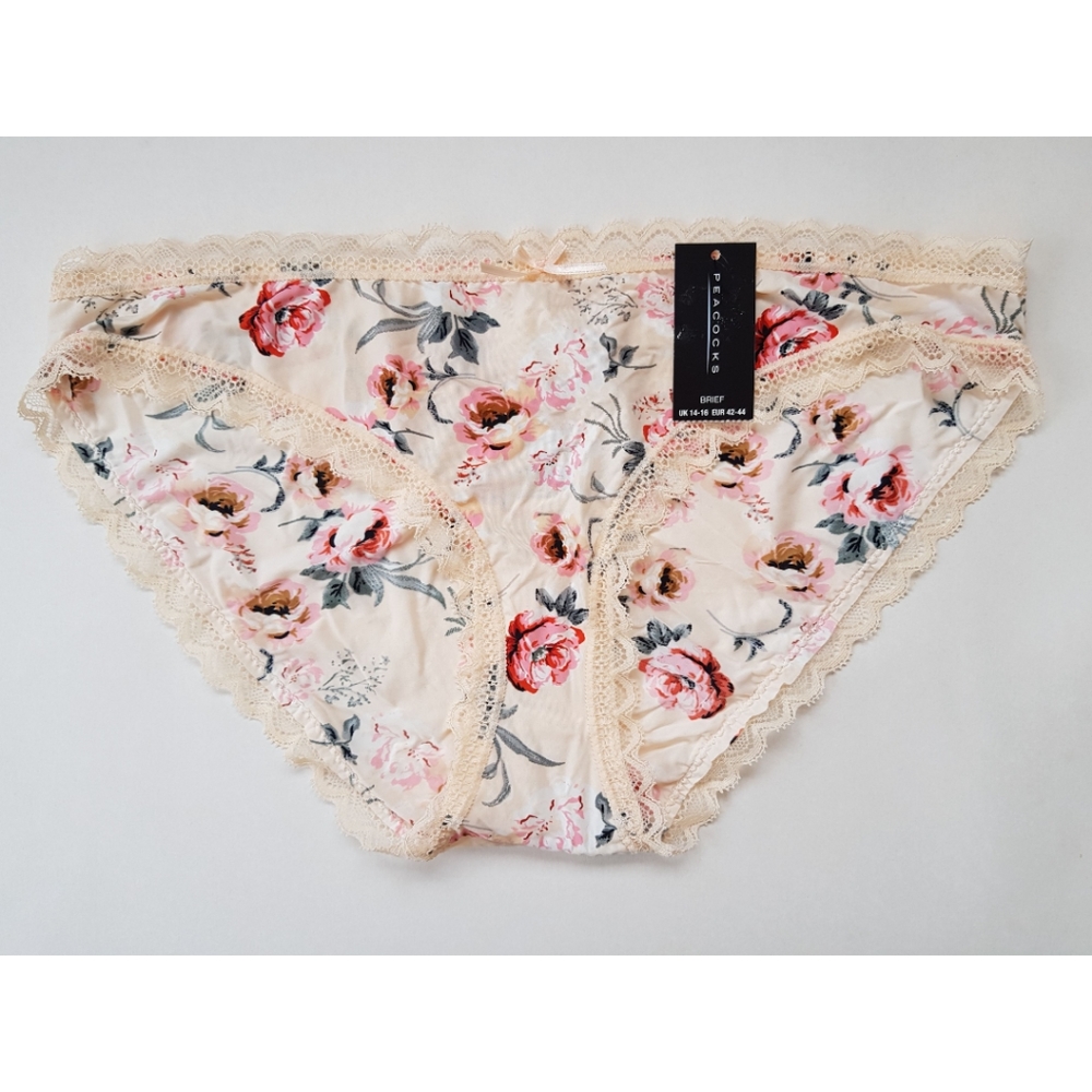 UK Satin Briefs Panties